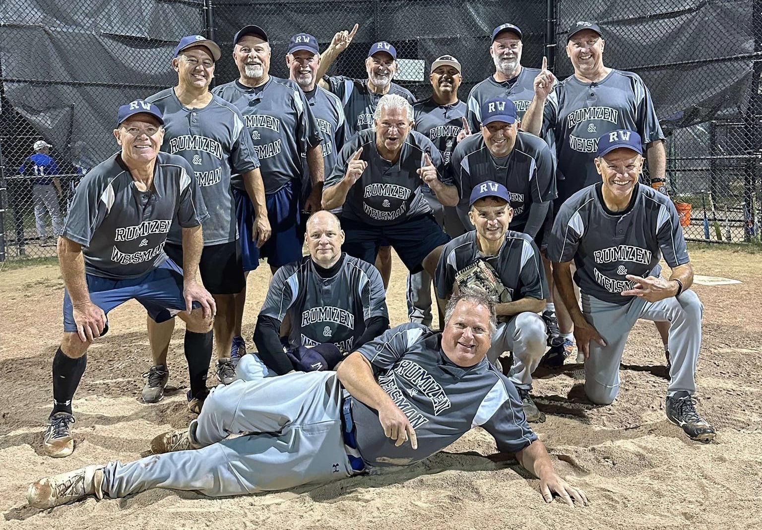 2024 Mayfield Village Division 3 Over 50 Men's Softball Champions