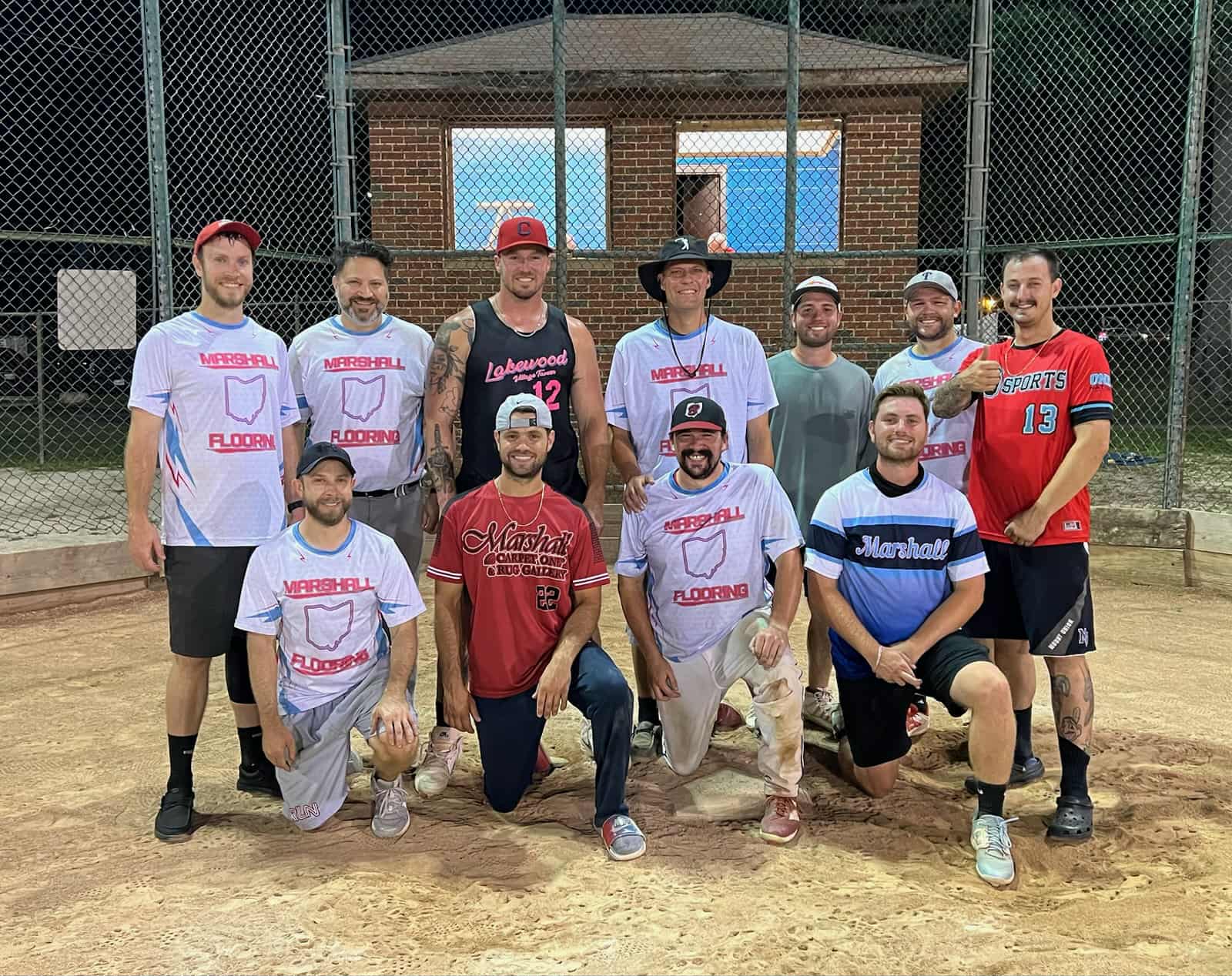 2025 Euclid Division 1 Men's Softball Champions and BGSD Team of the Year